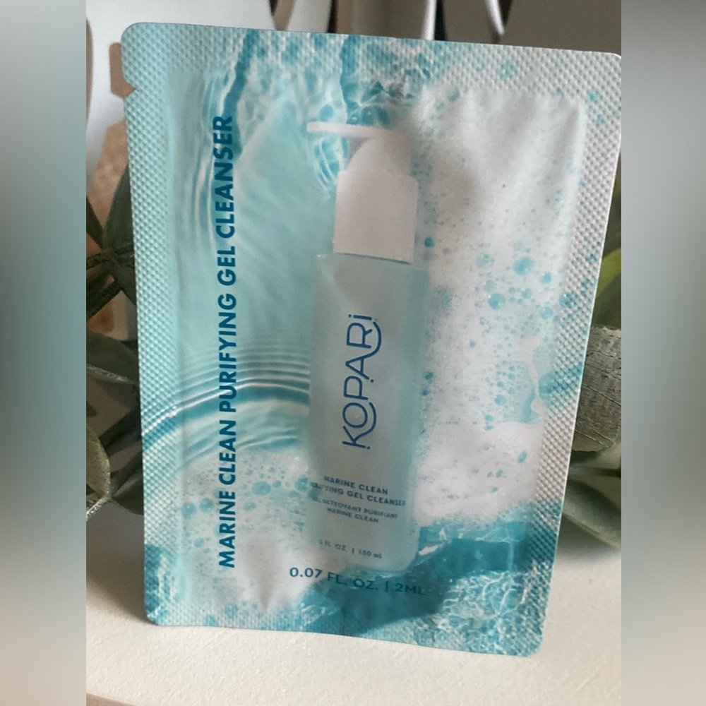 Kopari marine clean purifying gel cleanser SAMPLE
